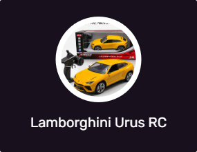 Lamborghini Urus RC Car 1:16 – 2.4GHz Remote Control Car with Lights, Battery & Charger