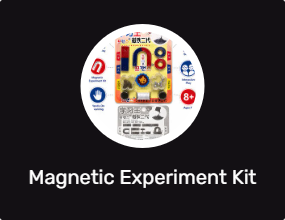 Magnetic Experiment Kit for Kids 8+ – Educational Science Toy Set with Bar Magnet, Horseshoe Magnet, Ring Magnets, Metal Balls & Magnetic Powder – Hands-On Magnetism Learning STEM Kit