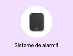 Telecomanda Automatizare Poarta si Usa de Garaj Nice FLO2RE, 2 Butoane, Negru, 433.92 MHz