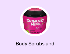 Jam Body Scrub Coconut & Raspberry 250g – Natural Sugar Exfoliating Scrub for Smooth & Soft Skin – Enriched with Organic Coconut Oil & Raspberry Extract – Vegan & Paraben Free