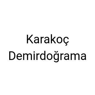 Karakoç Demirdoğrama
