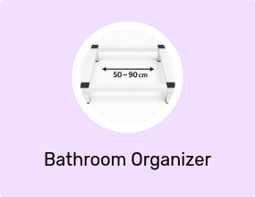 Adjustable Iron Washing Machine & Dryer Base | Expandable Size from 50×50 cm to 90×90 cm | Raised Legs for Better Ventilation, Superior Stability & Floor Protection