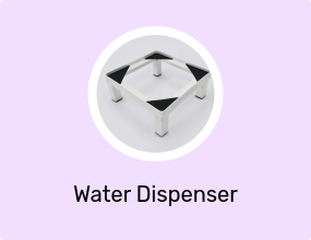 Water dispencer stand(White color)