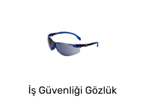 İş Güvenliği Gözlük