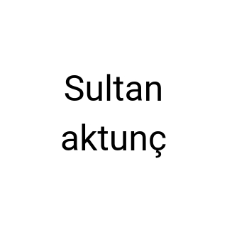 Sultan aktunç