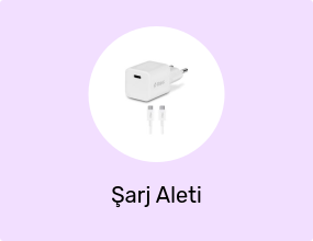 SmartCharger 20W PD Seyahat Hızlı Şarj Aleti + USB-C - USB-C 3A Kablo Beyaz TYP-C