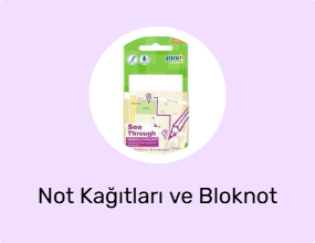 Not Kağıtları ve Bloknot