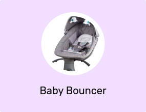 3-in-1 Electric Baby Rocker and Bouncer with Canopy, Soothing Music & Hanging Toys