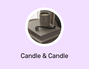 Candle & Candle Holder