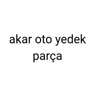 akar oto yedek parça