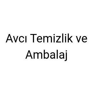 Avcı Temizlik ve Ambalaj