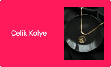 Çelik Kolye