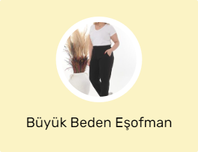 Büyük Beden Eşofman Altı