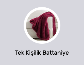 Tek Kişilik Battaniye