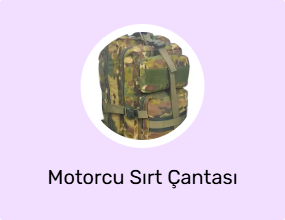 Motorcu Sırt Çantası