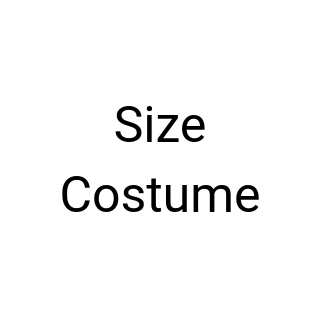 Size Costume