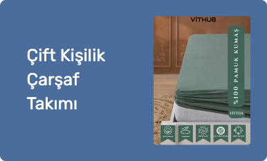 Çift Kişilik Çarşaf Takımı