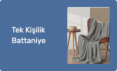 Tek Kişilik Battaniye