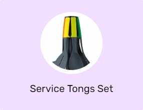 Service Tongs Set