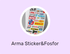 Arma Sticker&Fosfor Şeritler