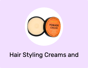 Hair Styling Creams and Waxes