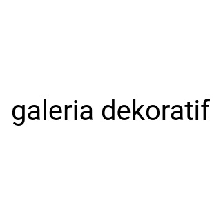 galeria dekoratif