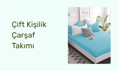 Çift Kişilik Çarşaf Takımı