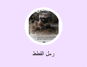رمل القطط