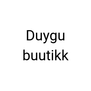 Duygu buutikk