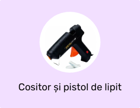 Cositor și pistol de lipit
