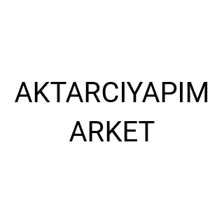 AKTARCIYAPIMARKET