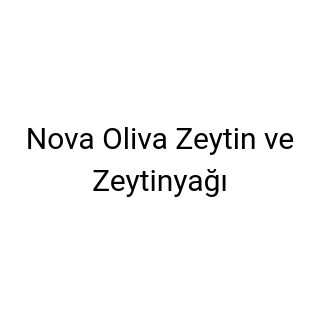 Nova Oliva Zeytin ve Zeytinyağı