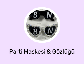 Parti Maskesi & Gözlüğü