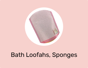 Bath Loofahs, Sponges & Poufs