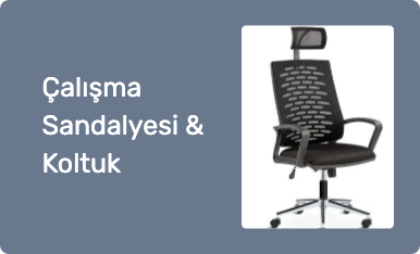 Çalışma Sandalyesi & Koltuk