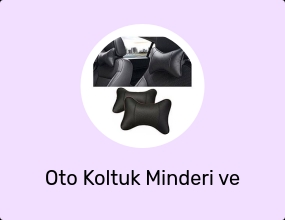 Oto Koltuk Minderi ve Yastığı