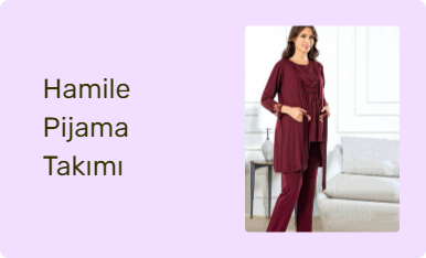 Hamile Pijama Takımı