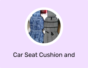 Car Seat Cushion and Pillow