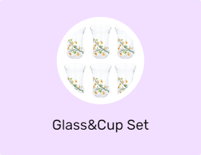 Glass&Cup Set