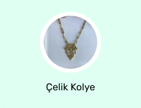 Çelik Kolye