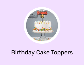 Birthday Cake Toppers
