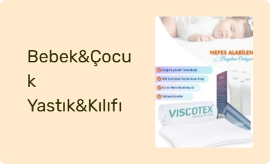 Bebek&Çocuk Yastık&Kılıfı