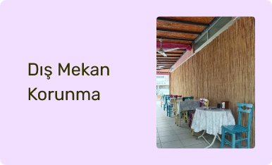 Dış Mekan Korunma