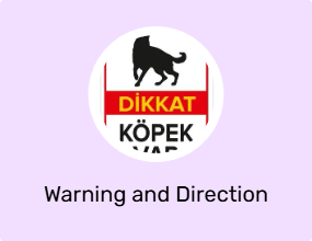 Warning and Direction Signs