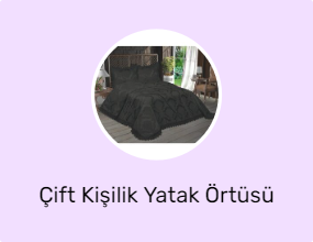 Çift Kişilik Yatak Örtüsü