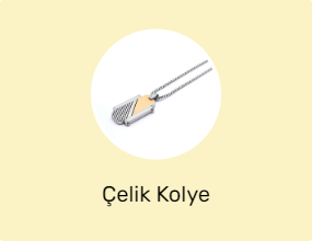 Çelik Kolye