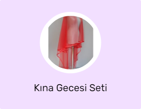 Kına Gecesi Seti