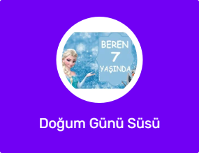 Doğum Günü Süsü