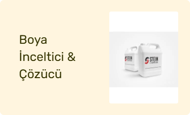Boya İnceltici & Çözücü
