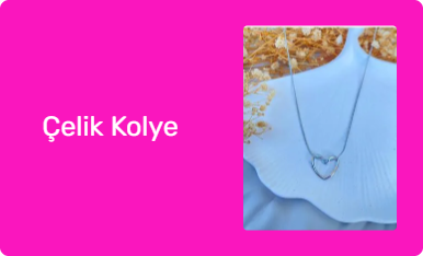 Çelik Kolye
